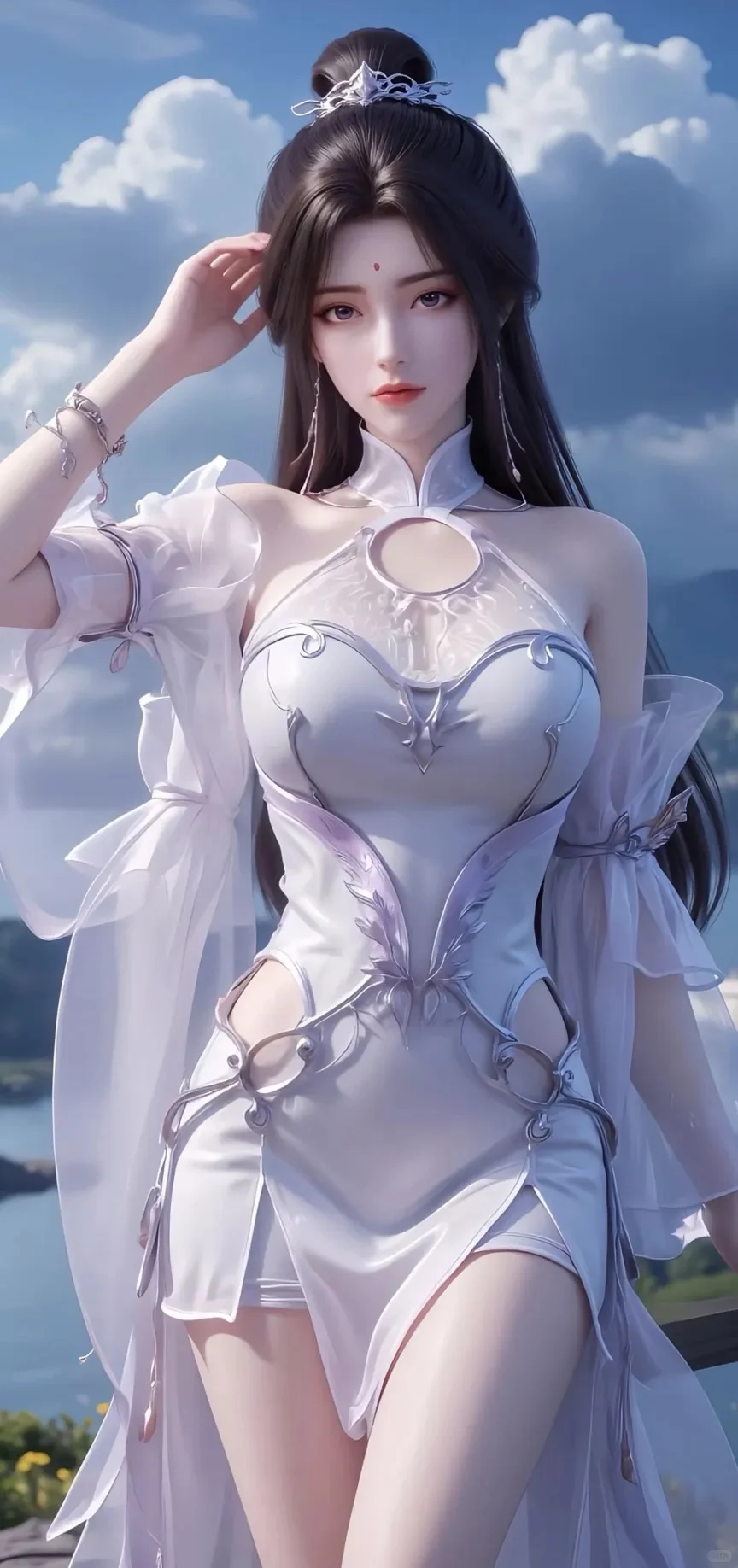 国漫女神月婵
