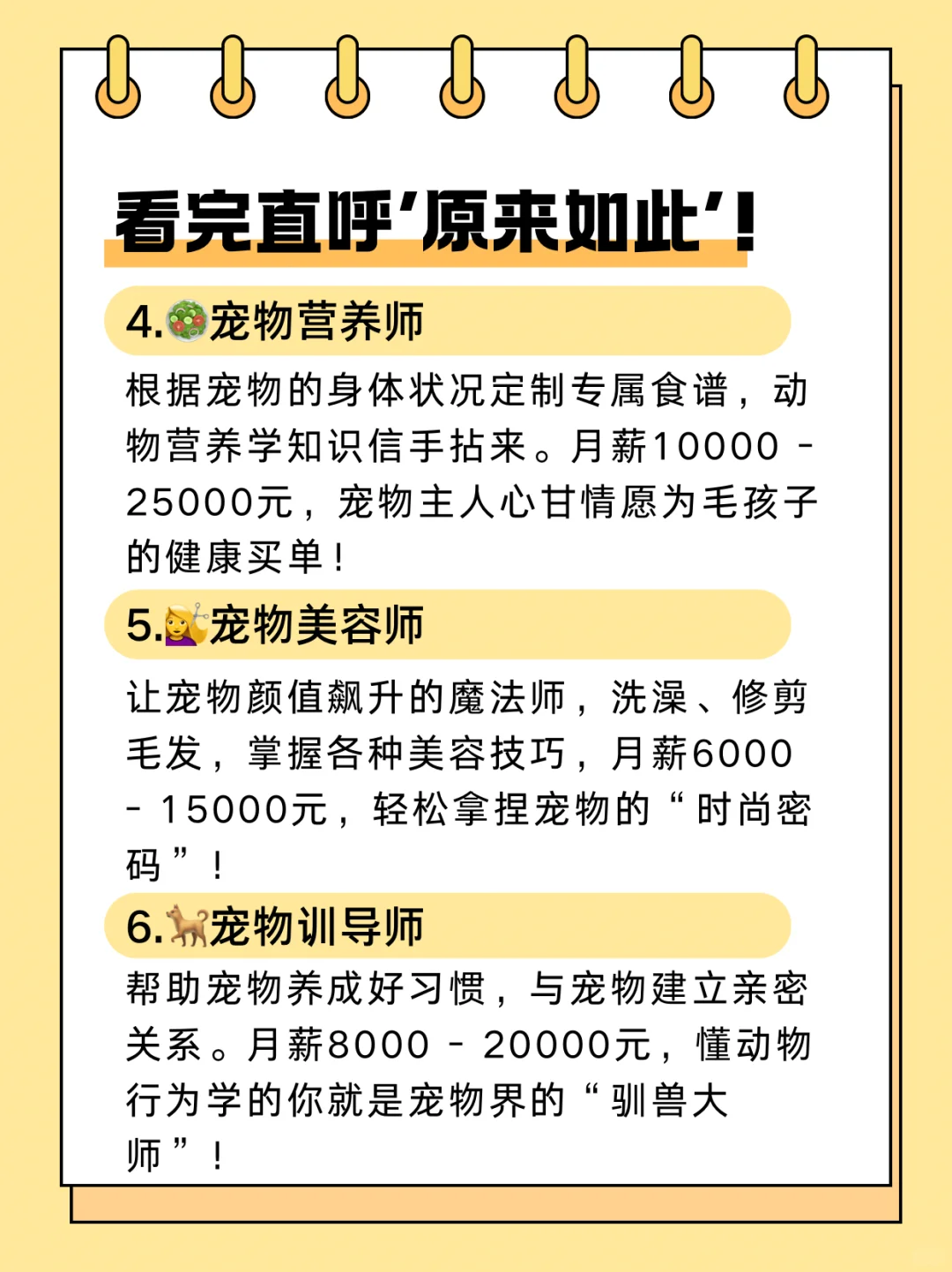 普通人在宠物行业，工资?涨的9大岗位！