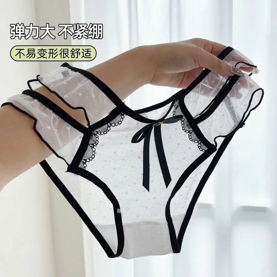 性感又透气！纯欲风内裤太撩人了??