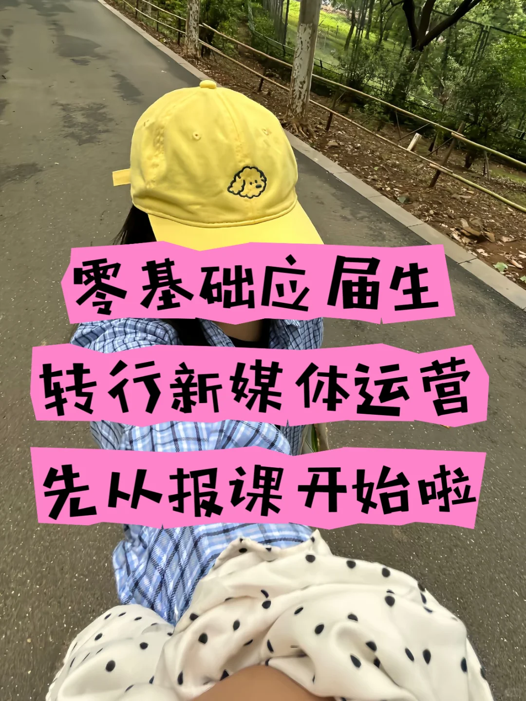 零基础应届生转行新媒体我先报课了