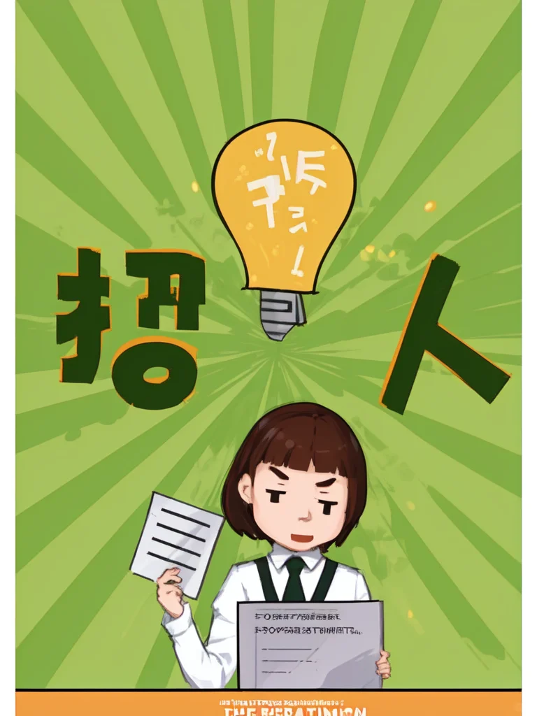 招聘小插画，看着烦?