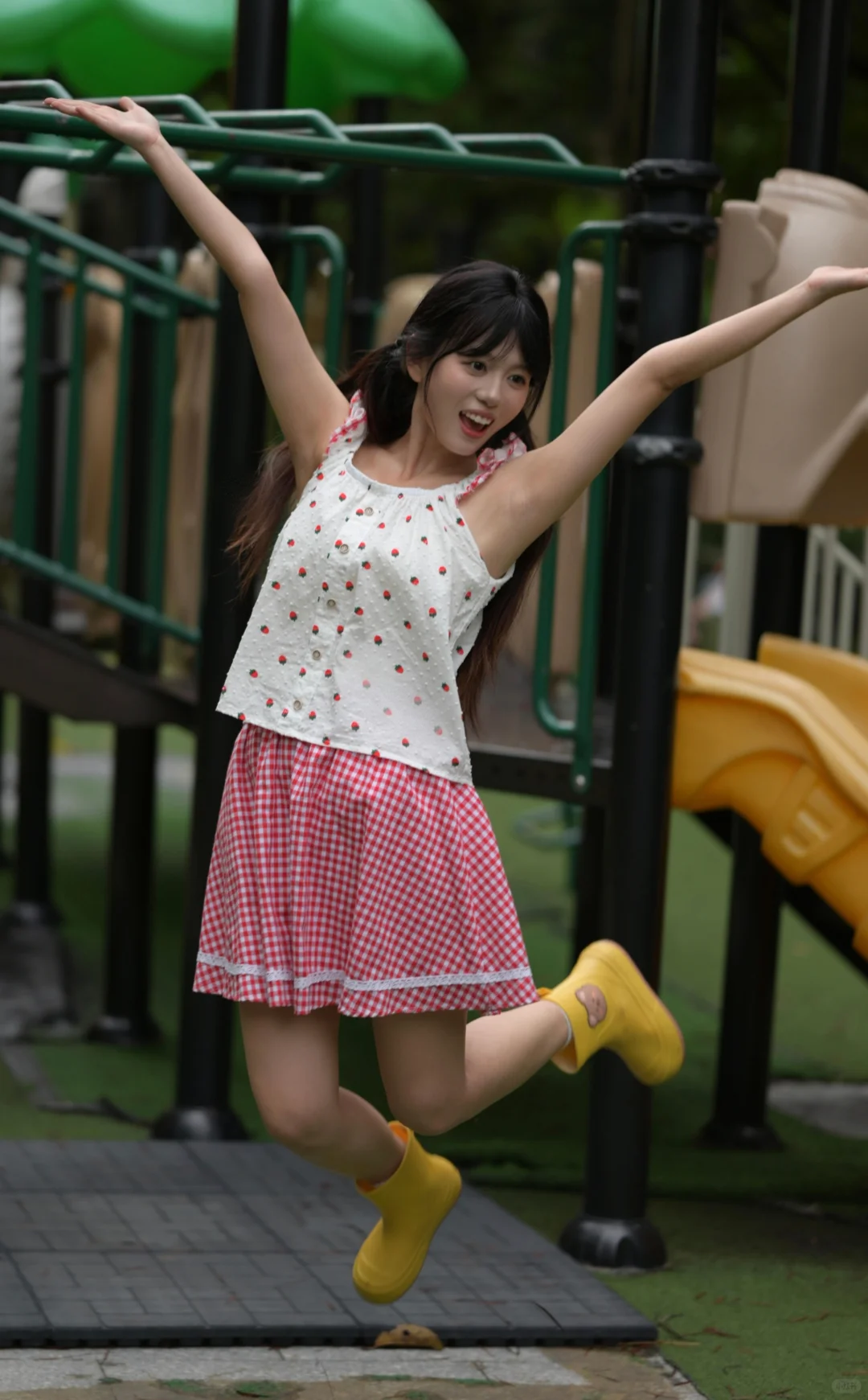 游乐场少女