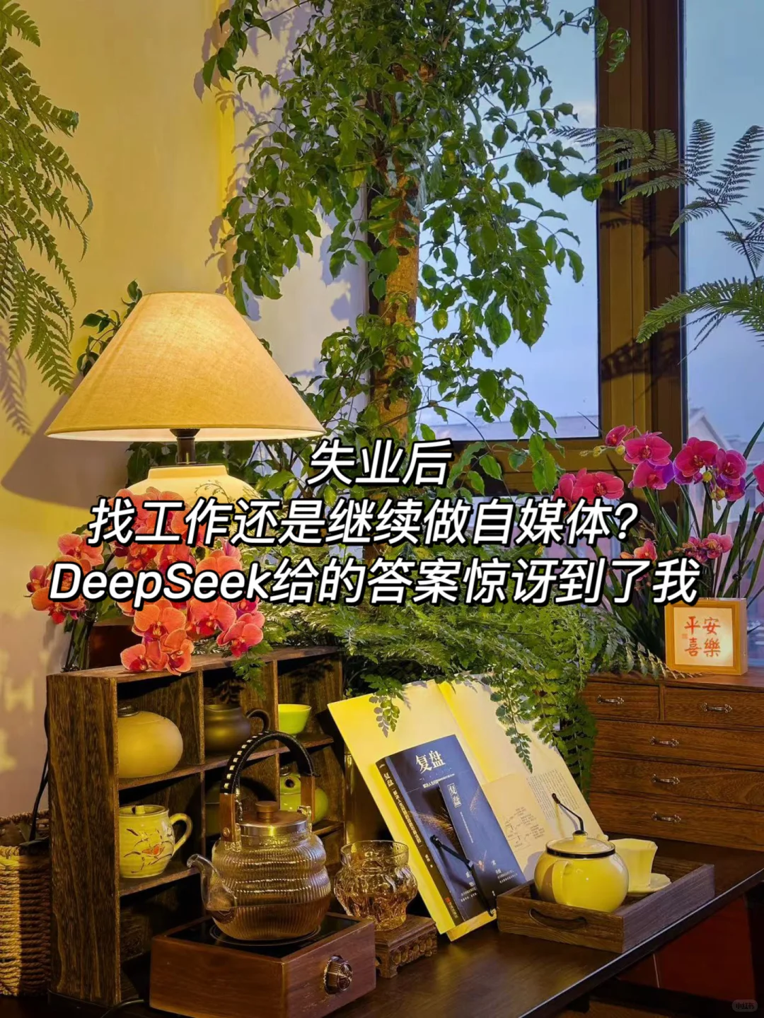失业后，找工作还是继续做自媒体？DeepSeek给