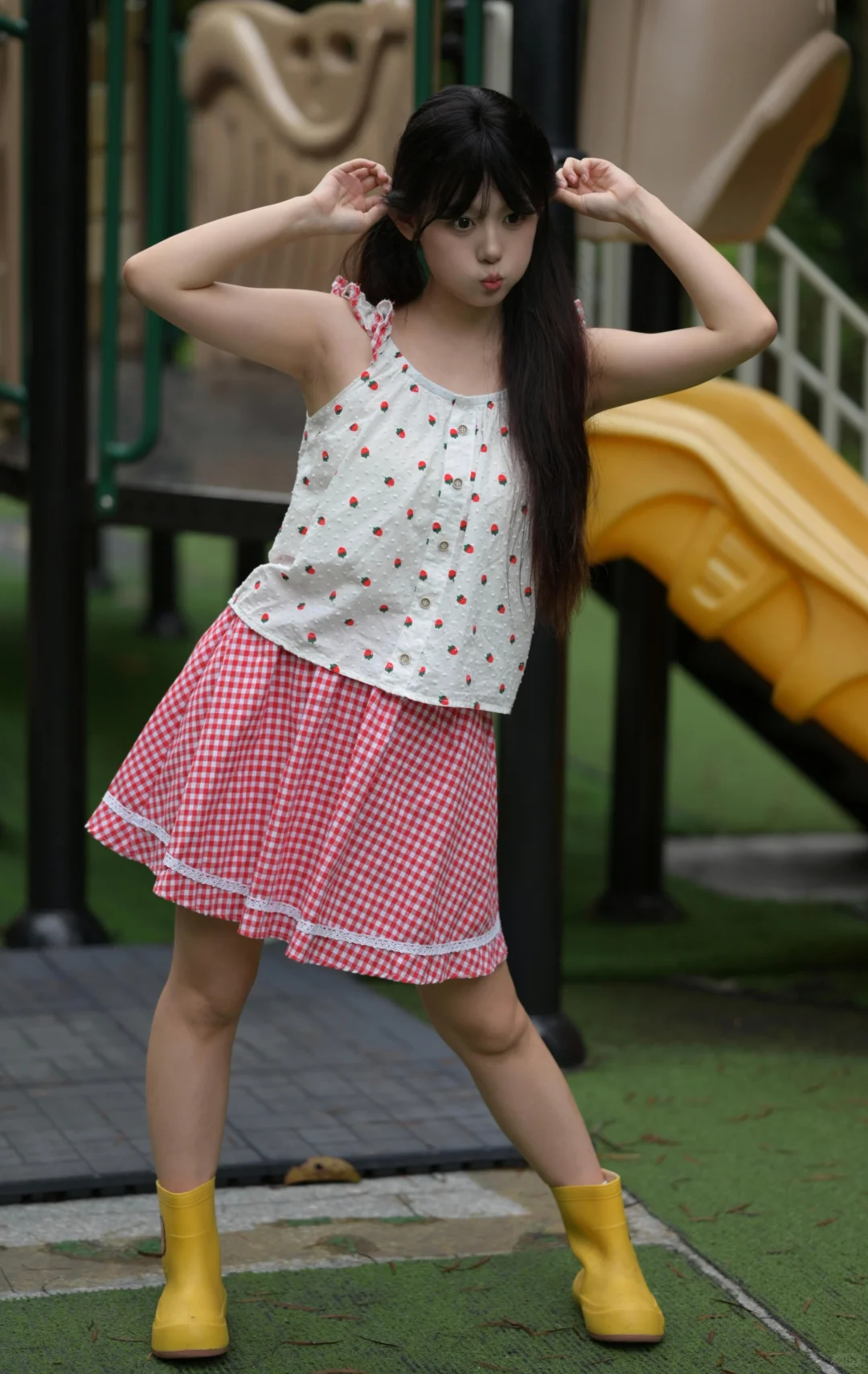 游乐场少女