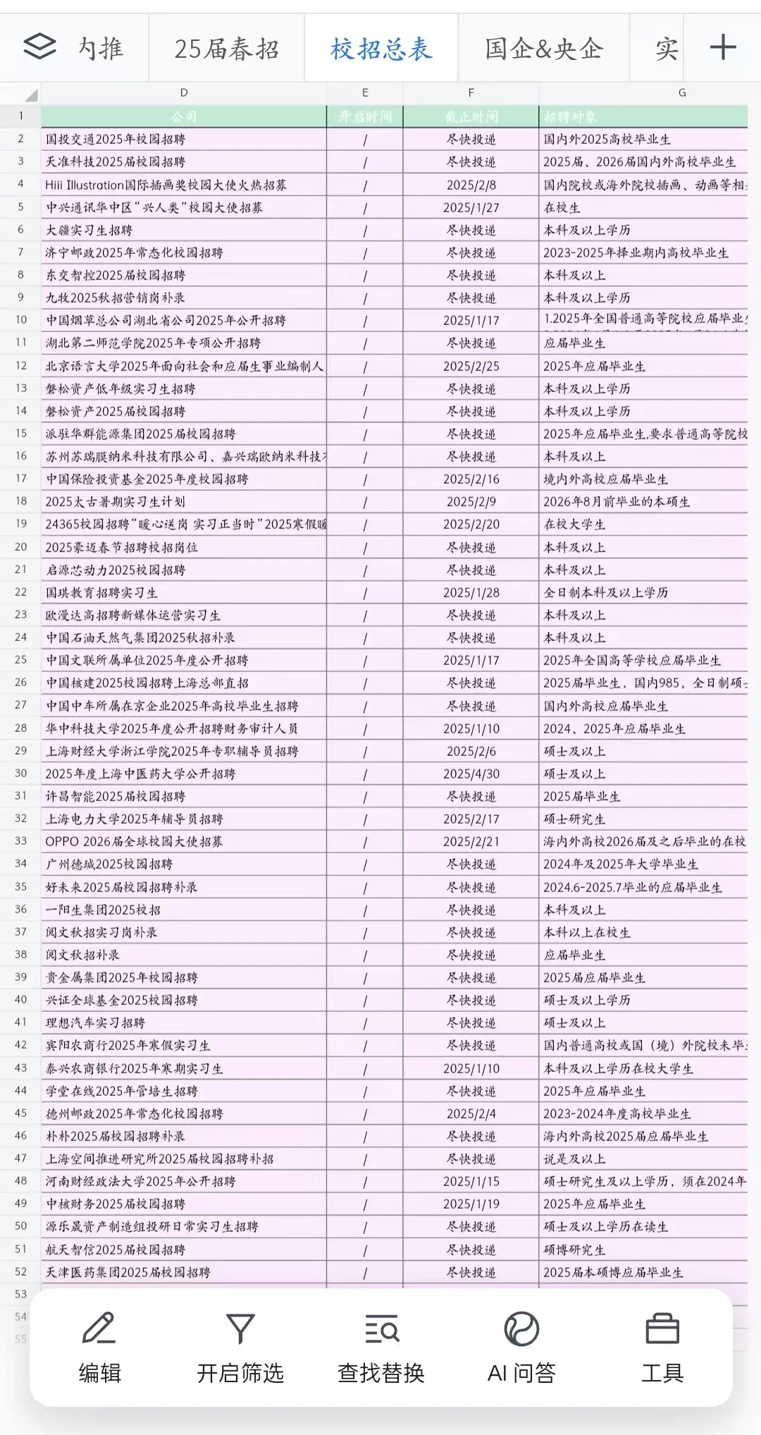 3.27春招免试直招放送！！