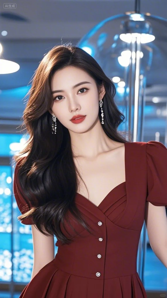 这氛围感绝了 大佬心中的女神