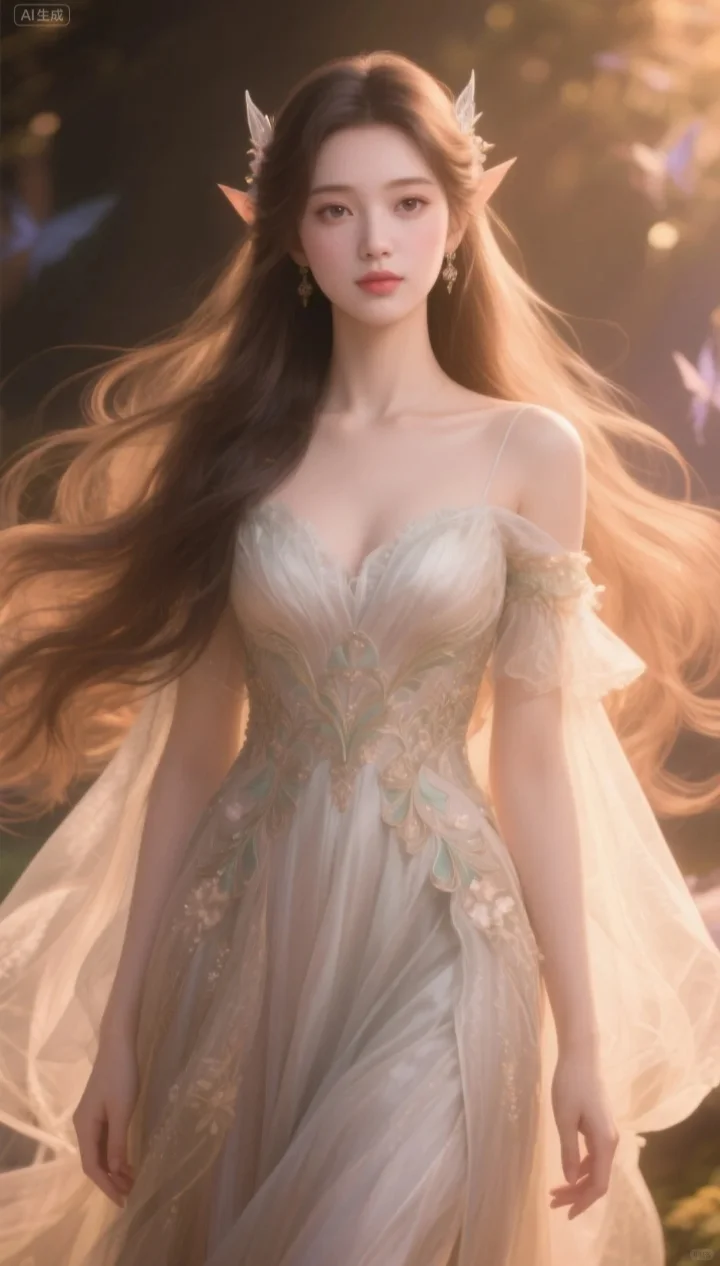 清纯甜美的仙女谁能不爱～月光女神，小仙女