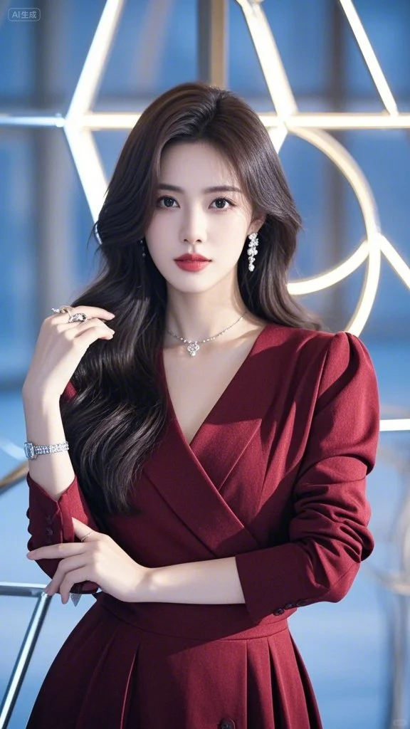 这氛围感绝了 大佬心中的女神