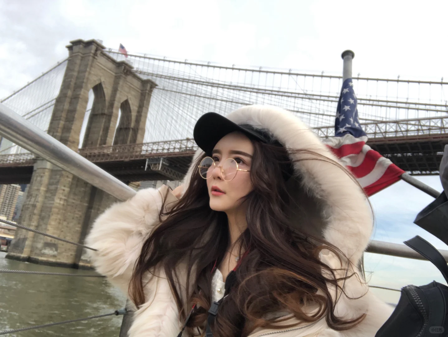 你好美利坚——与自由女神合影?