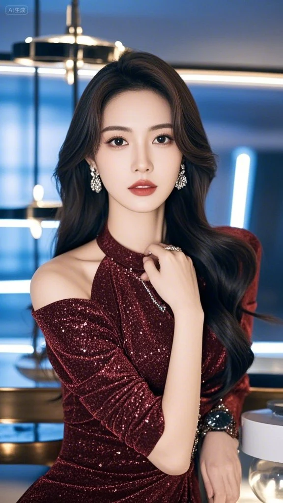 这氛围感绝了 大佬心中的女神