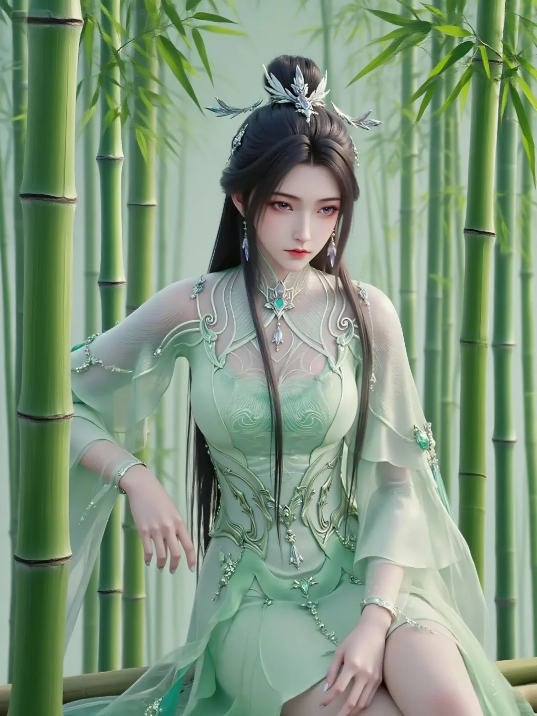 新女主，竹灵，竹灵仙子