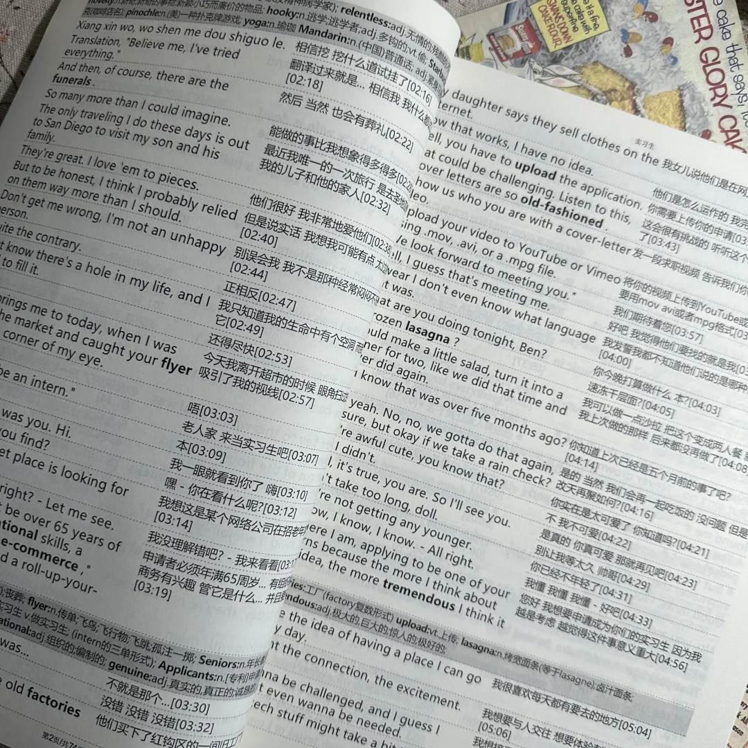 实习生 | 中英台词本 | 看电影学英语