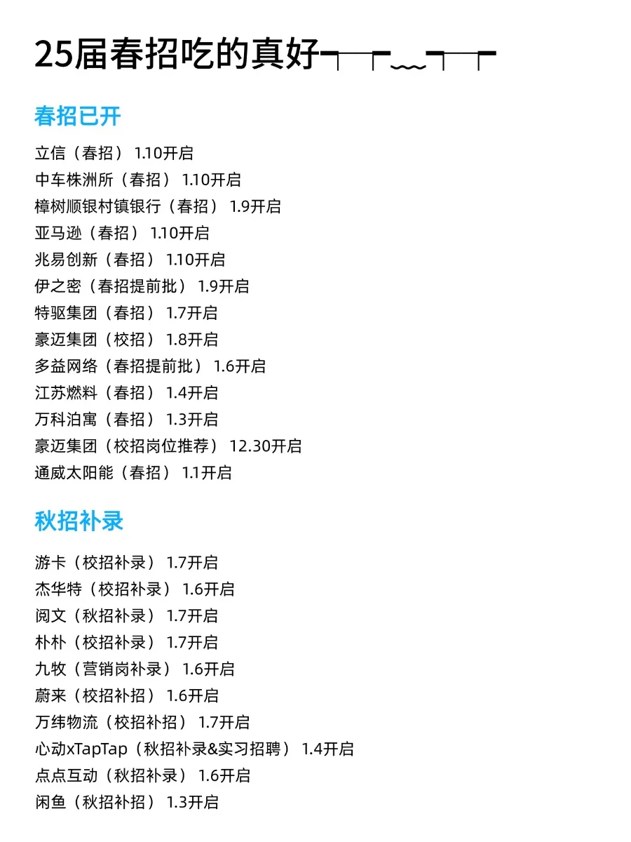 25届春招吃的真好┭┮﹏┭┮
