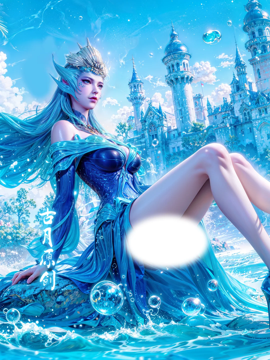 国漫斗罗大陆系列同人电脑壁纸-海女