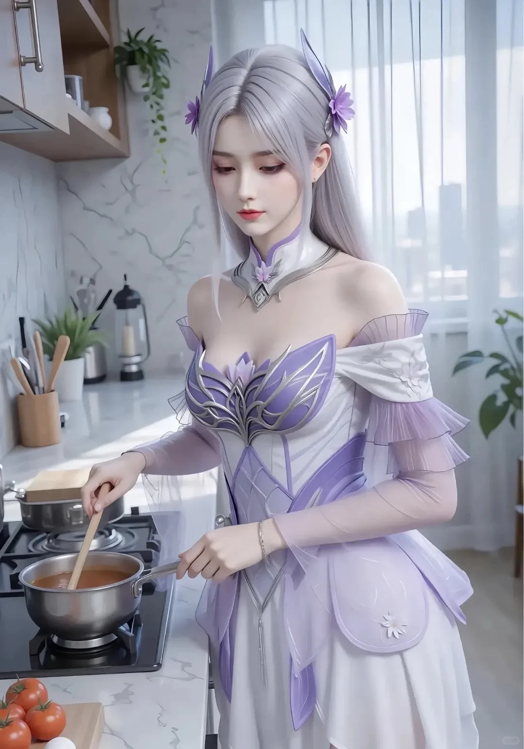 救命?美到失语了……小医仙厨娘
