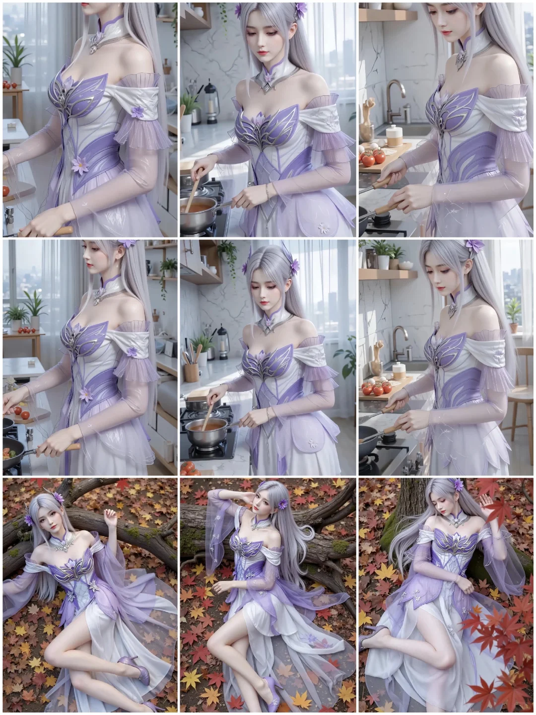 救命?美到失语了……小医仙厨娘