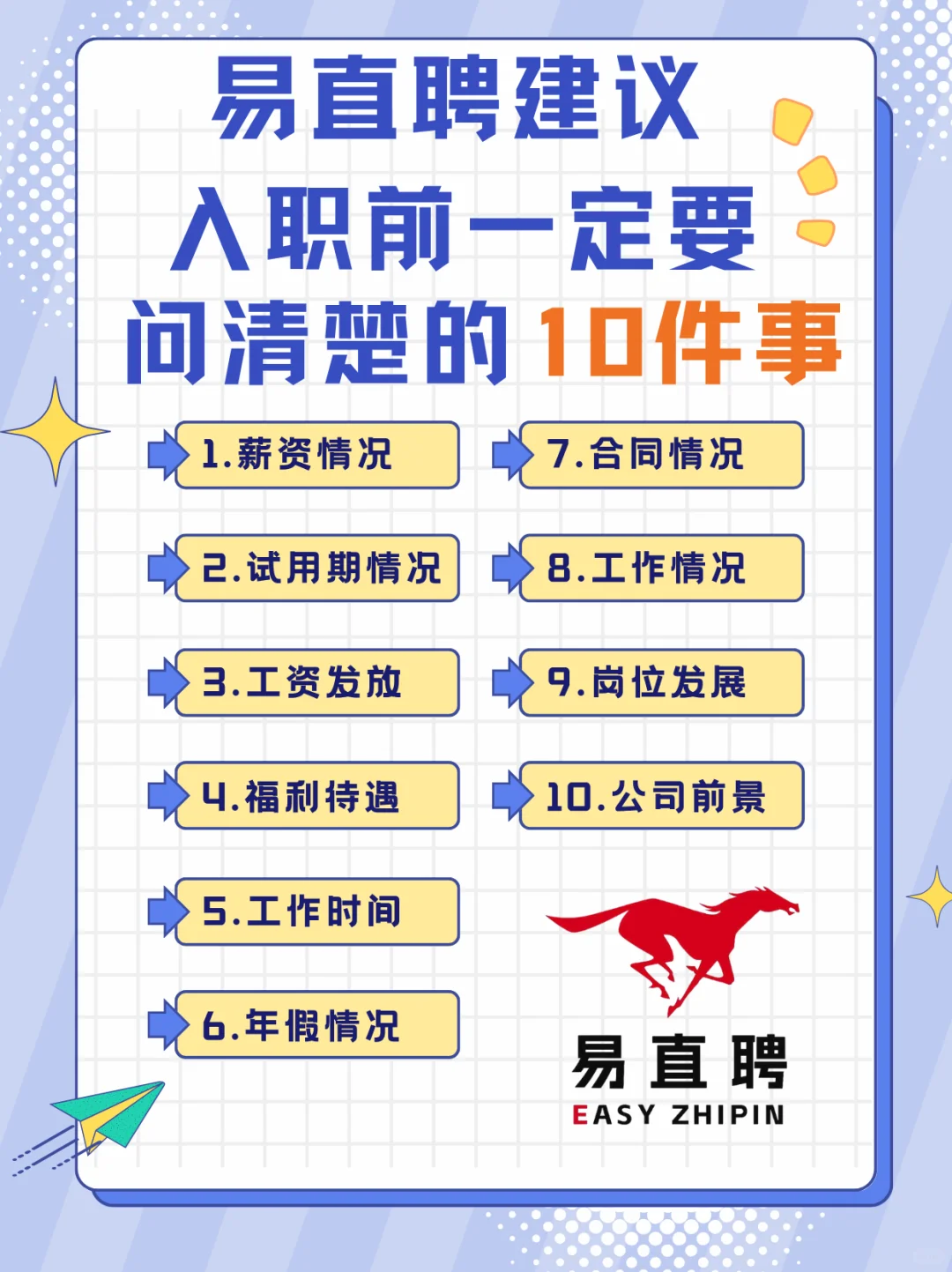易直聘HR招聘话术