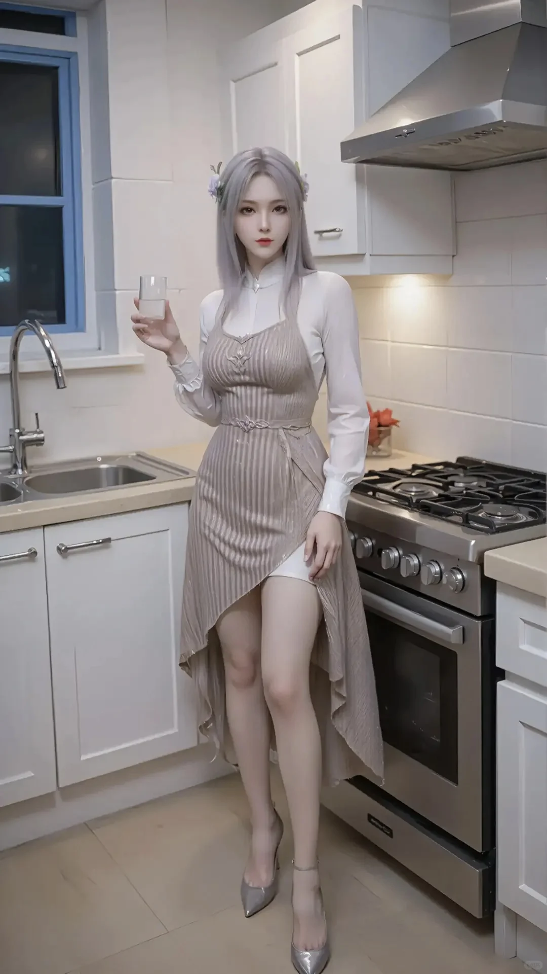 奶油灰真的好高级！太好看啦！小医仙