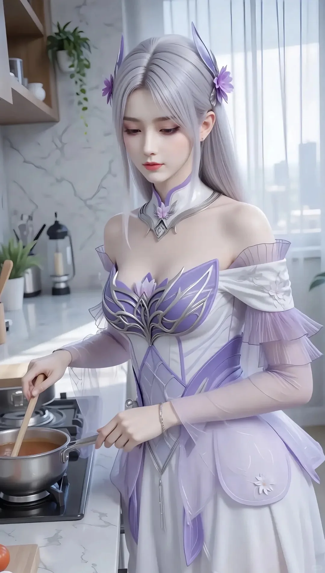 救命?美到失语了……小医仙厨娘