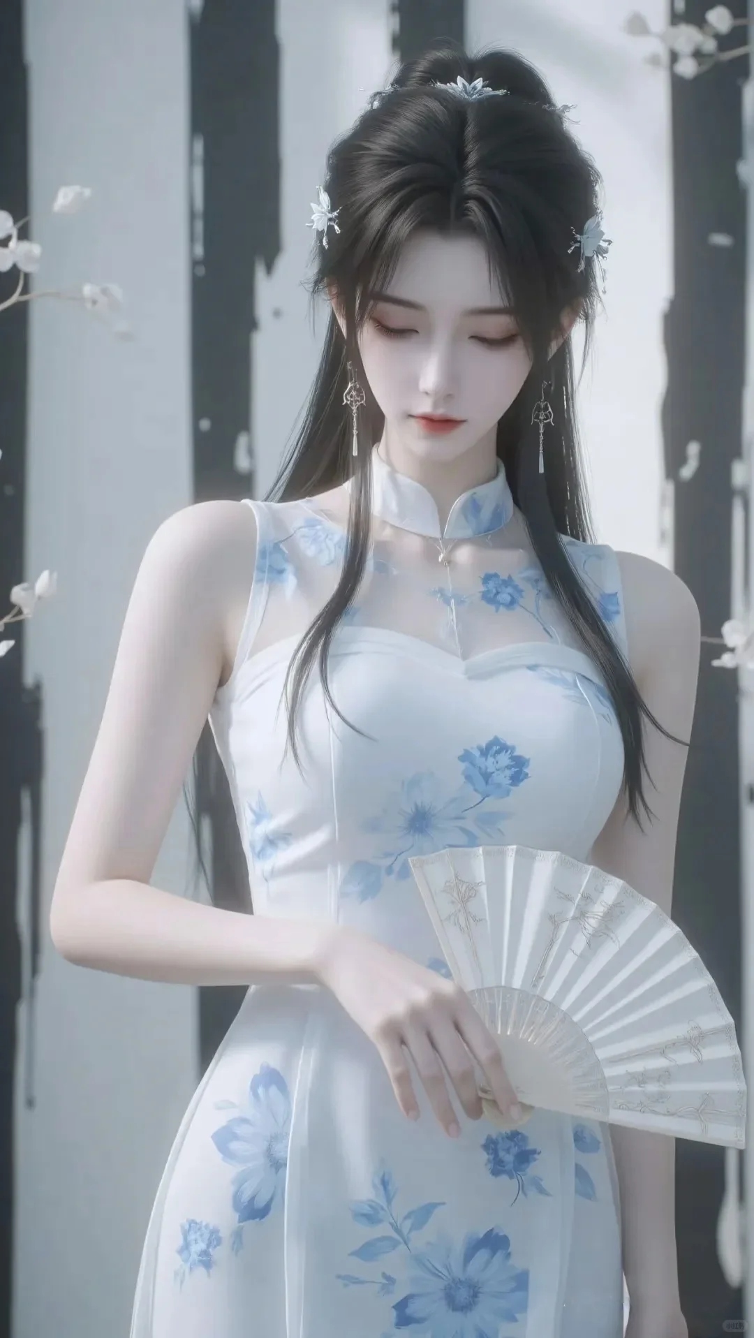 这清冷美得一塌糊涂啊～