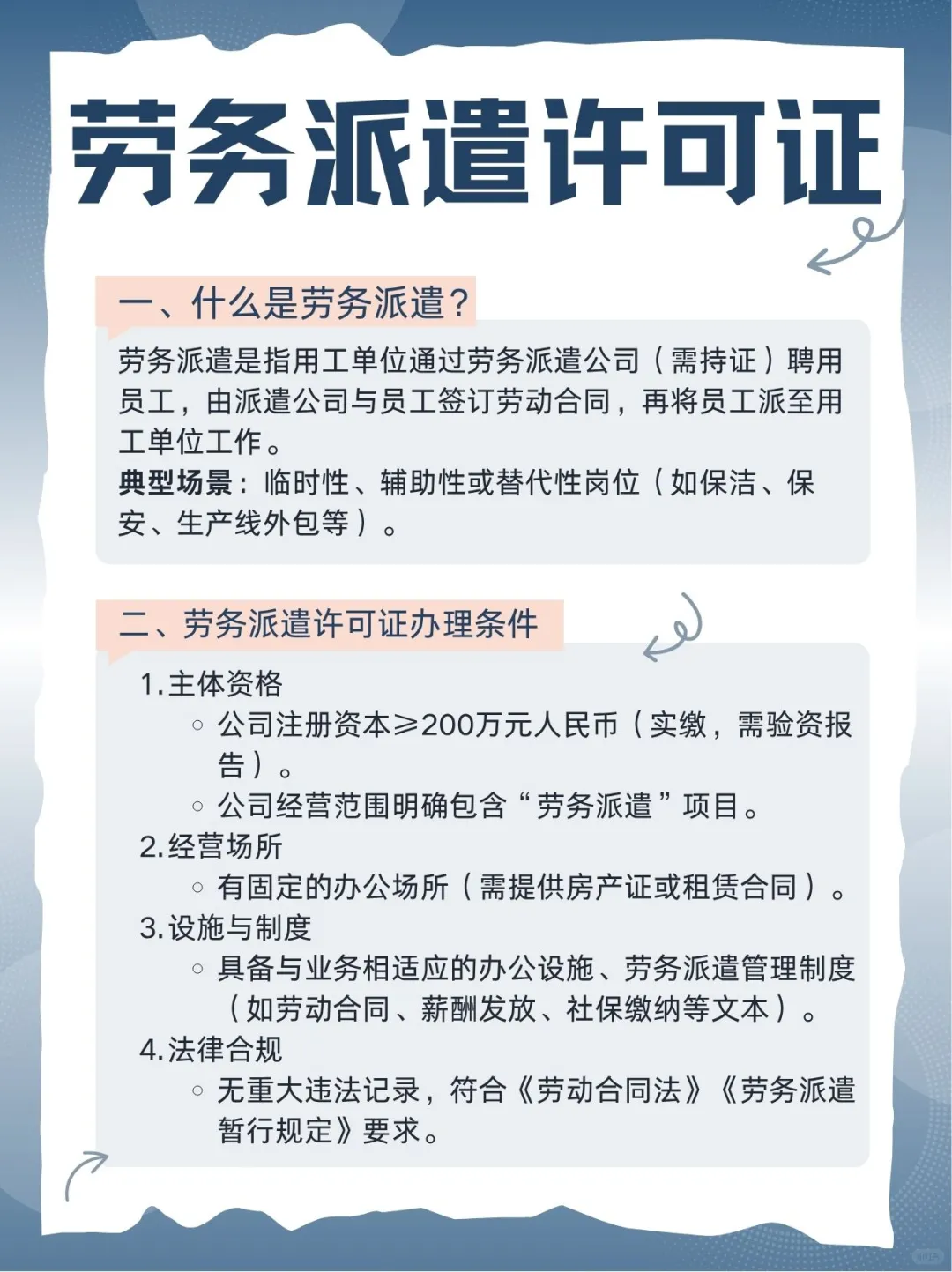 劳务派遣许可证是什么?
