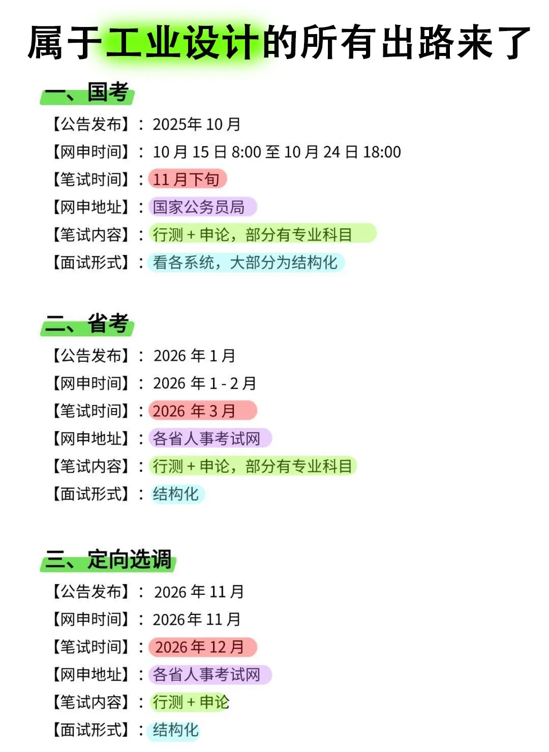 瞬间不急工业设计专业选岗了……