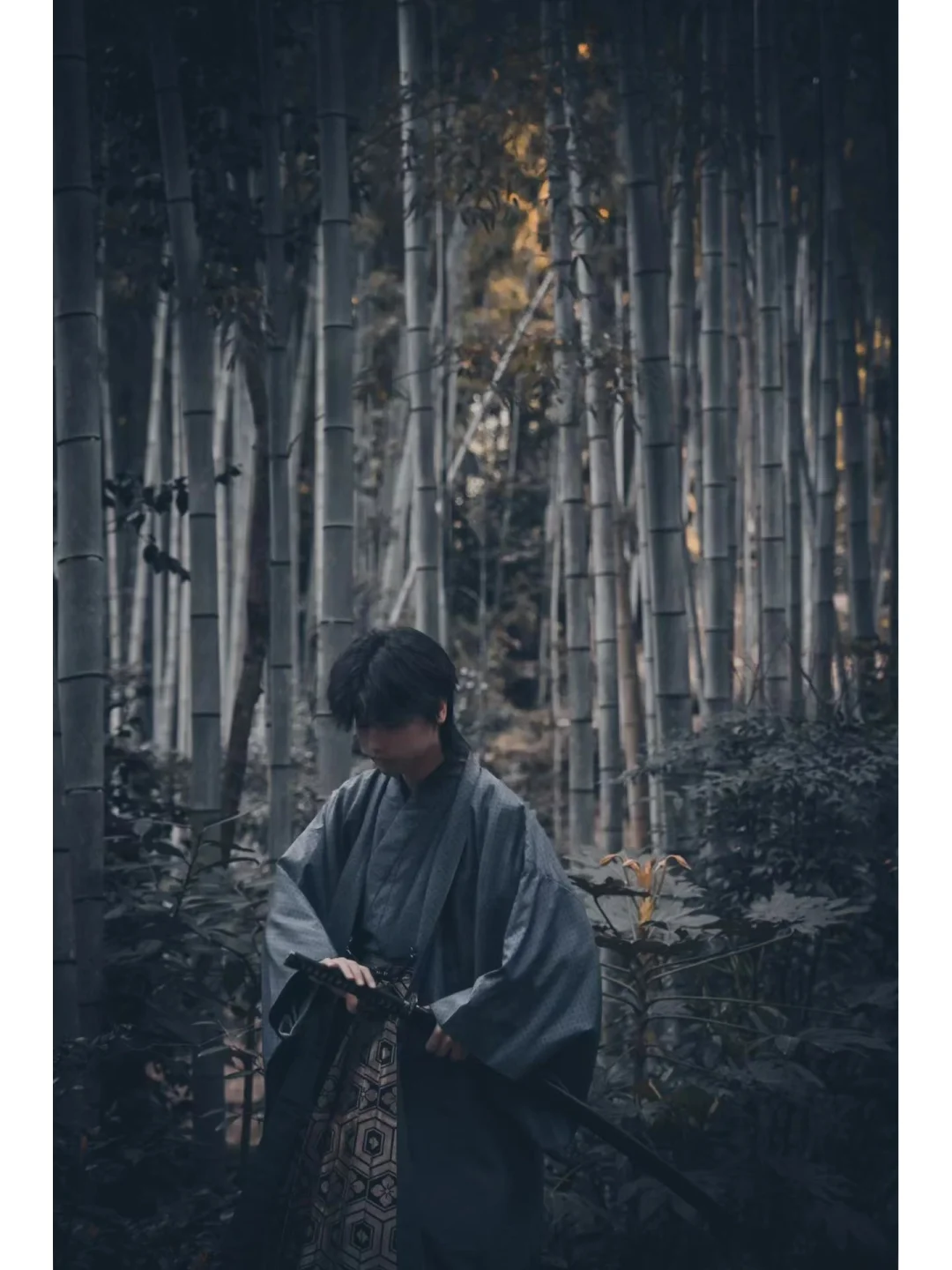 男士袴和服写真?高级质感和服摄影组图?