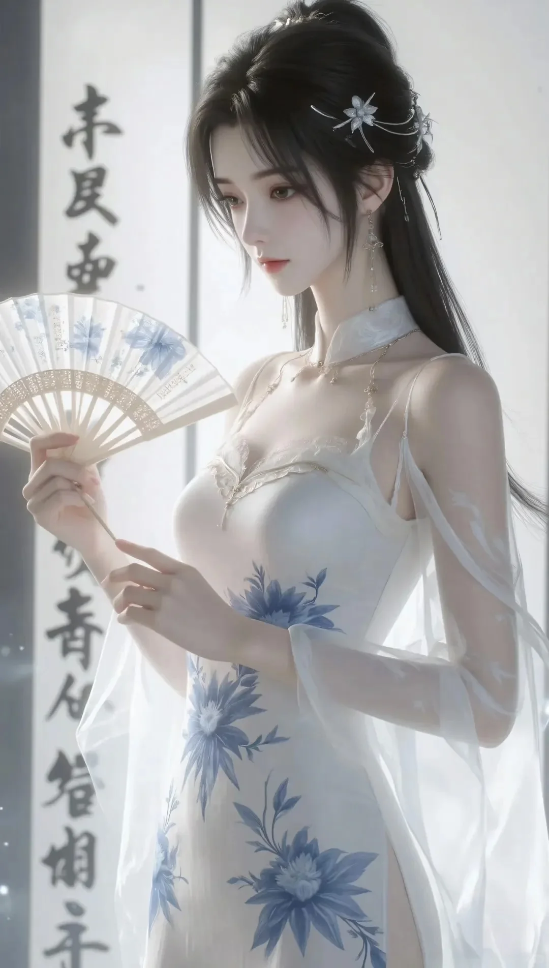 这清冷美得一塌糊涂啊～