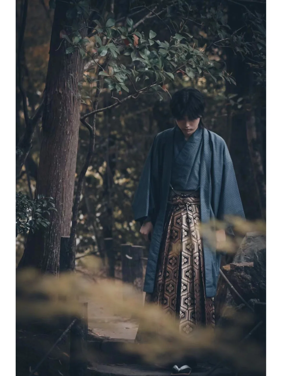 男士袴和服写真?高级质感和服摄影组图?
