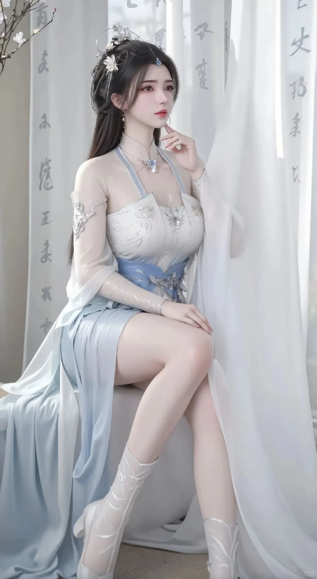 窈窕淑女，君子好逑这也太美了吧?李慕婉