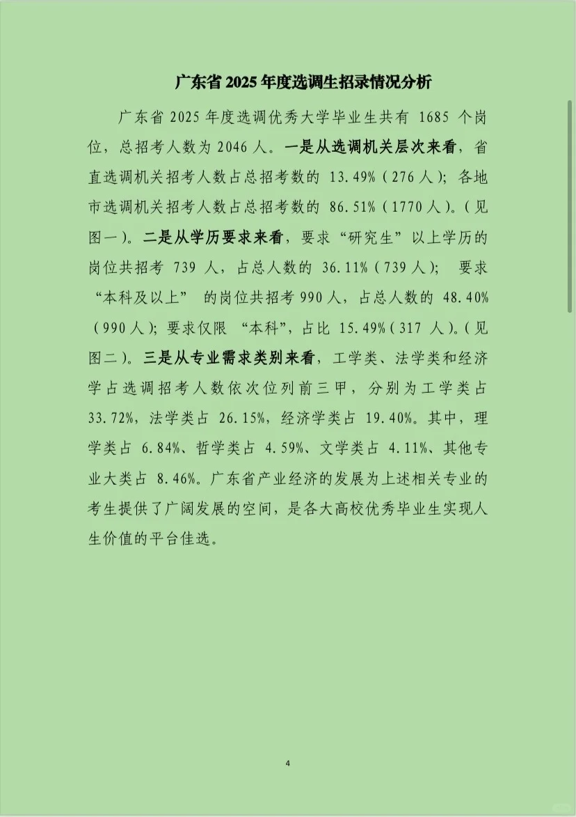 广东省2026年度选调生招录资料全部打包带走