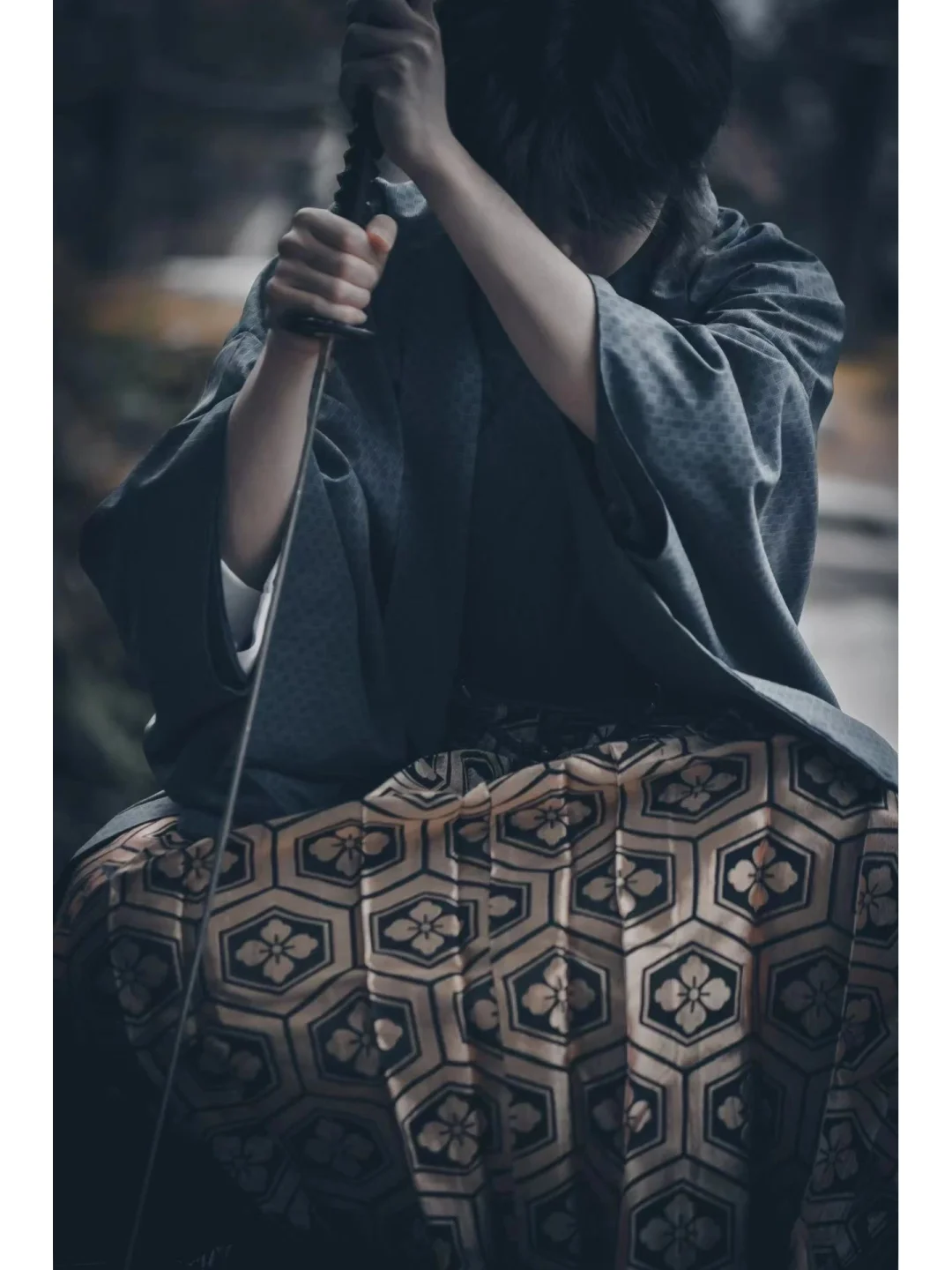 男士袴和服写真?高级质感和服摄影组图?