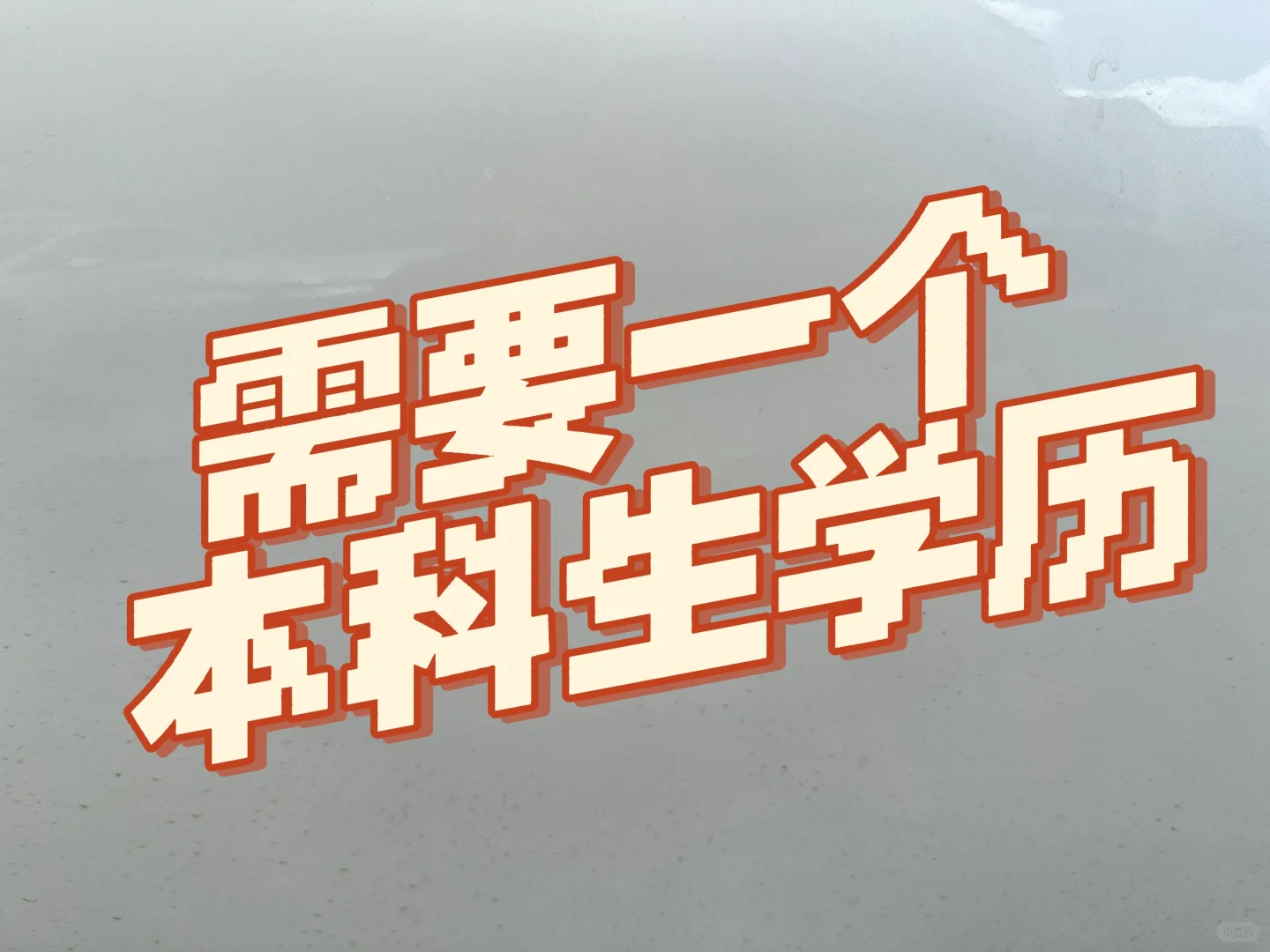 需要一个本科生