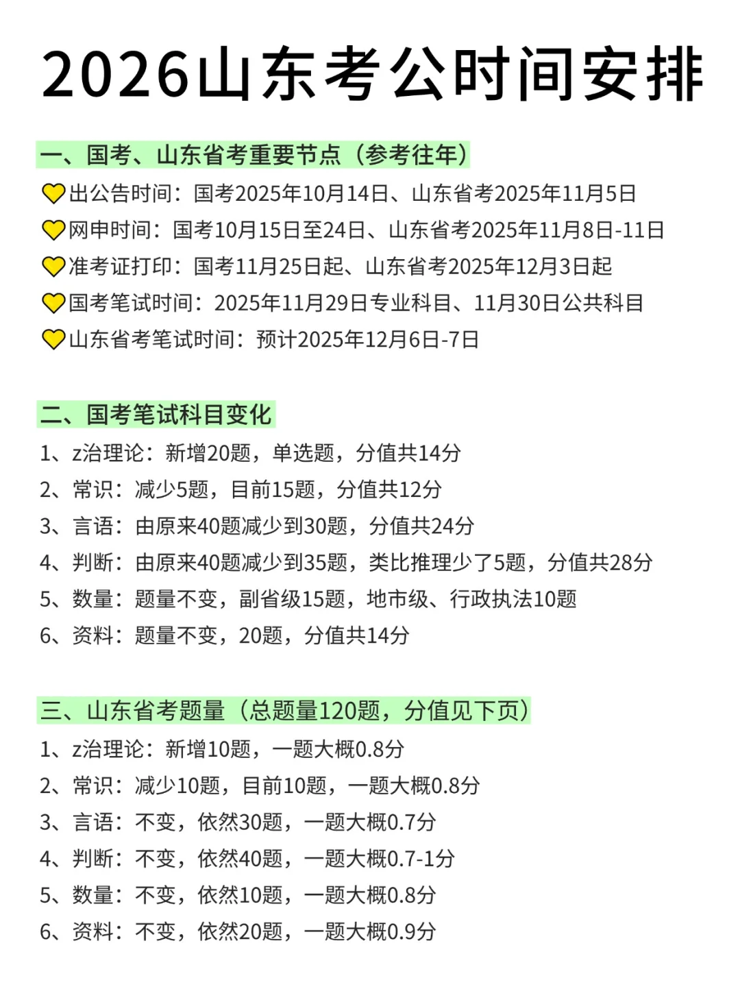 26山东考公时间已定!