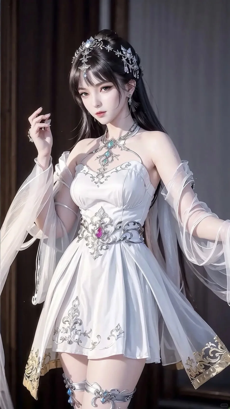 今天穿的很仙很仙！?小舞