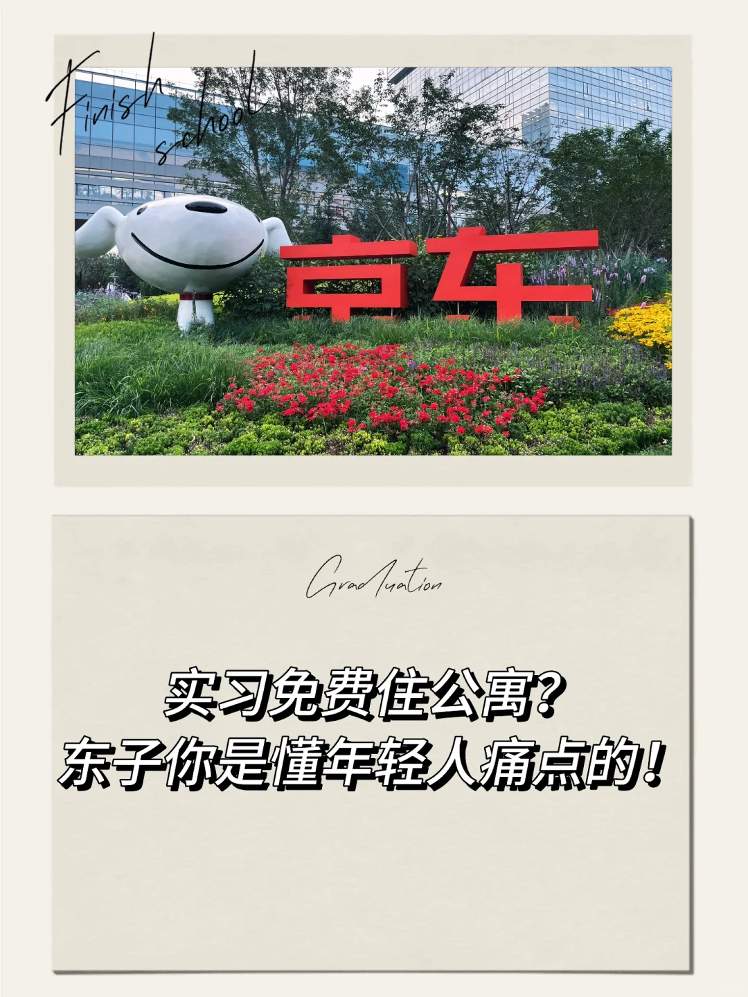 实习免费住公寓？东子你是懂年轻人痛点的！