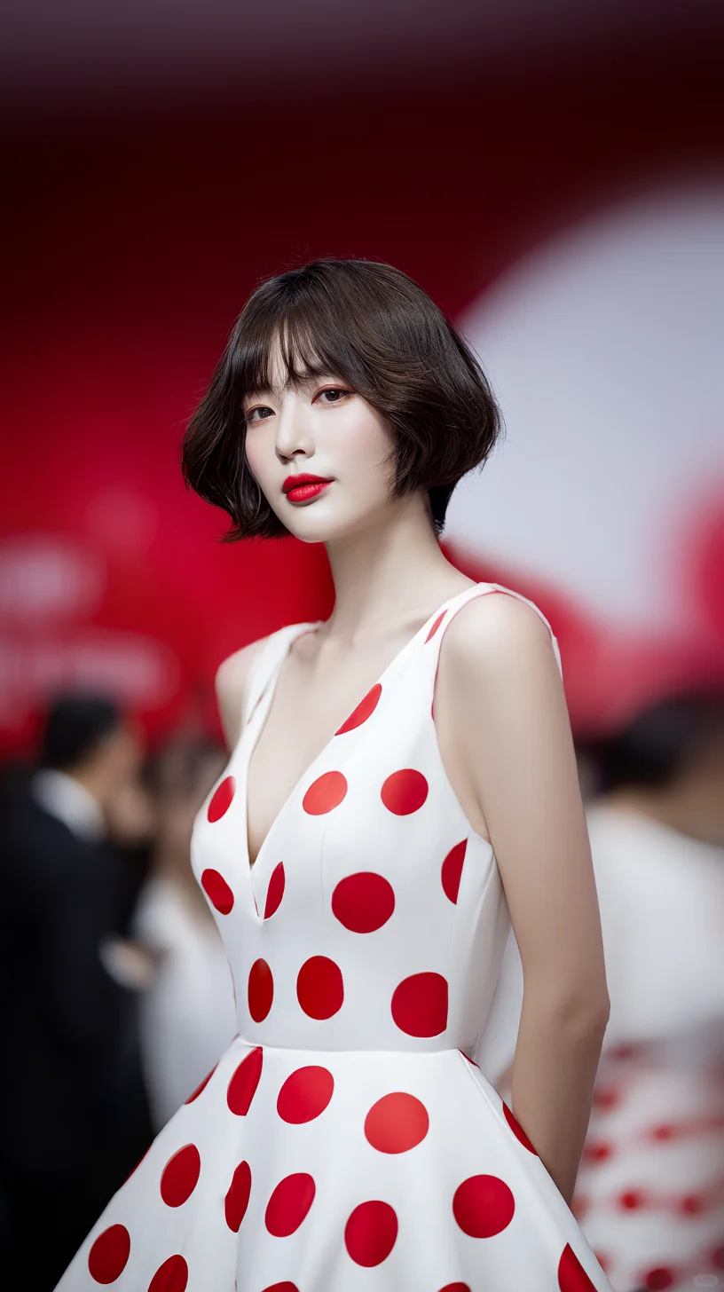 美到犯规！波点穿搭｜性感释放优雅时尚气质