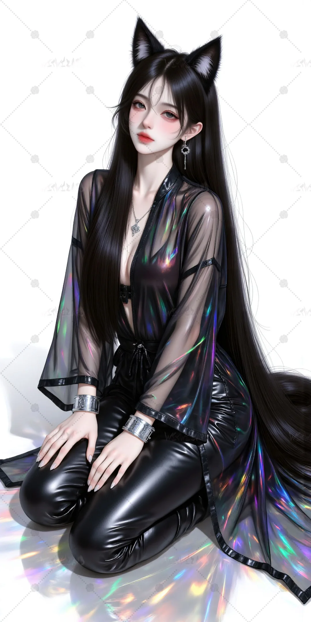 960 黑皮性感狐妹