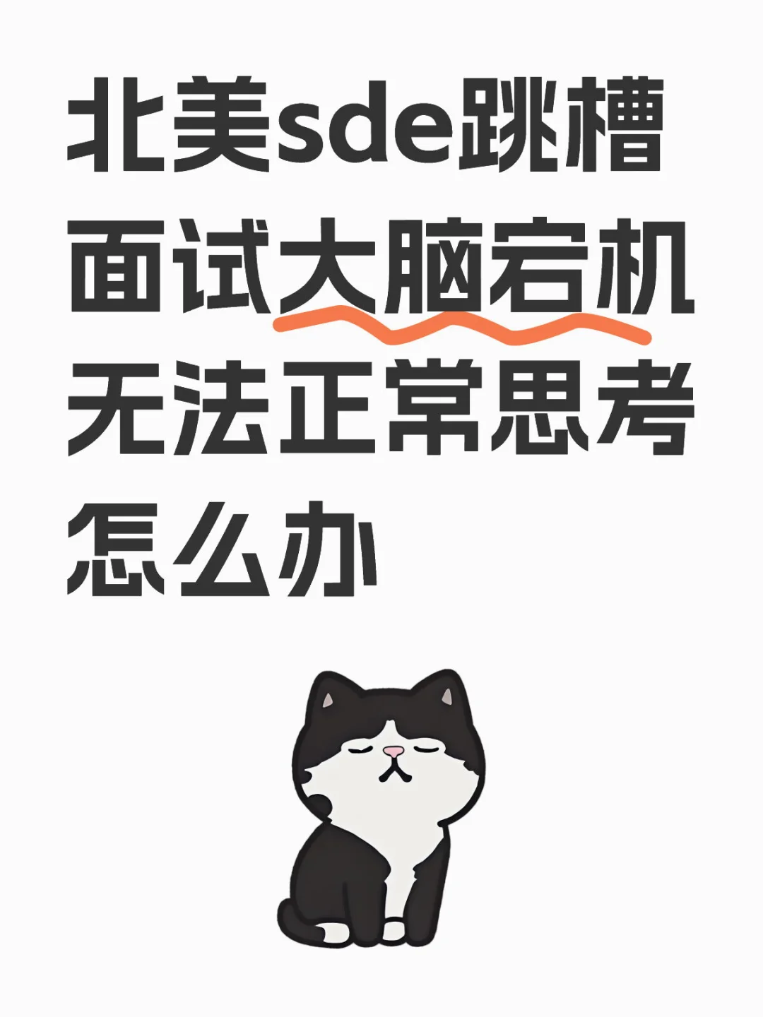 sde跳槽求救