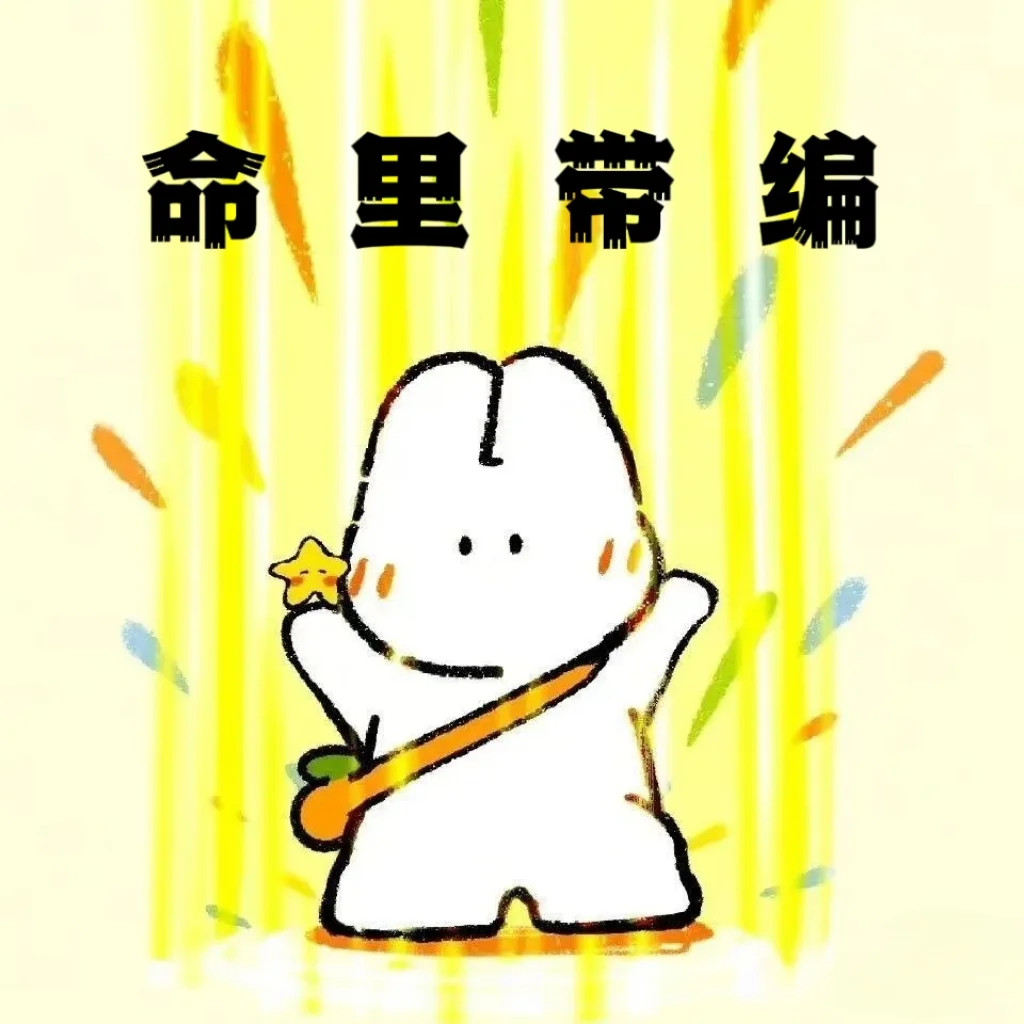 命里带编不用愁