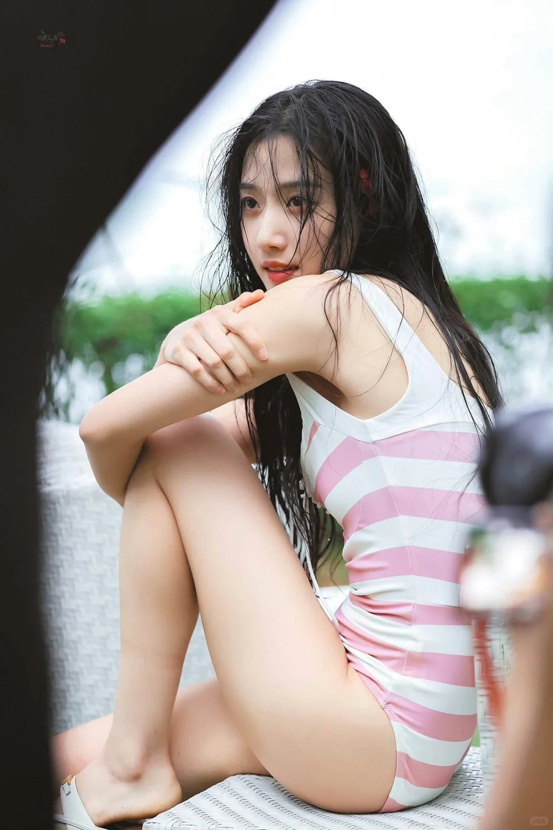 卢昱晓夏日纯欲风,甜妹天花板!