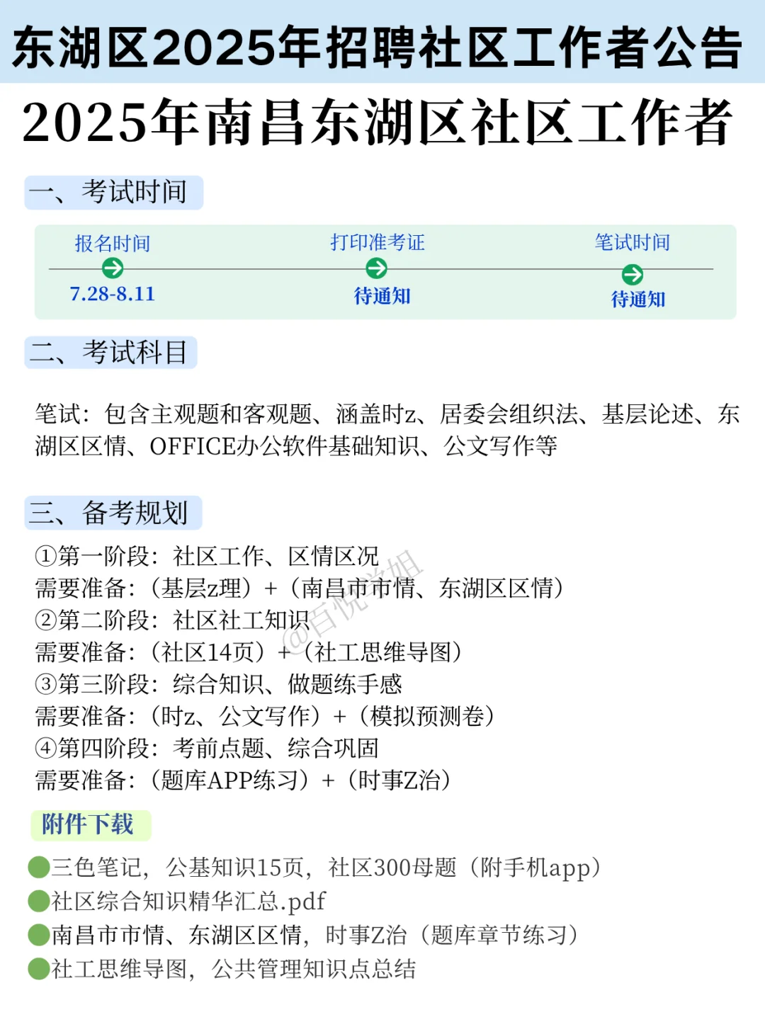 已确定！东湖区社区工作者，新通知新变化