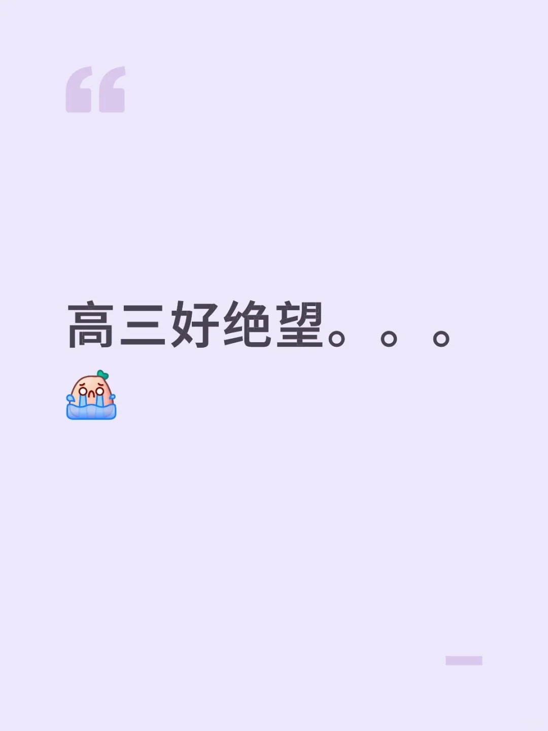 绝望高三生。。。历政生