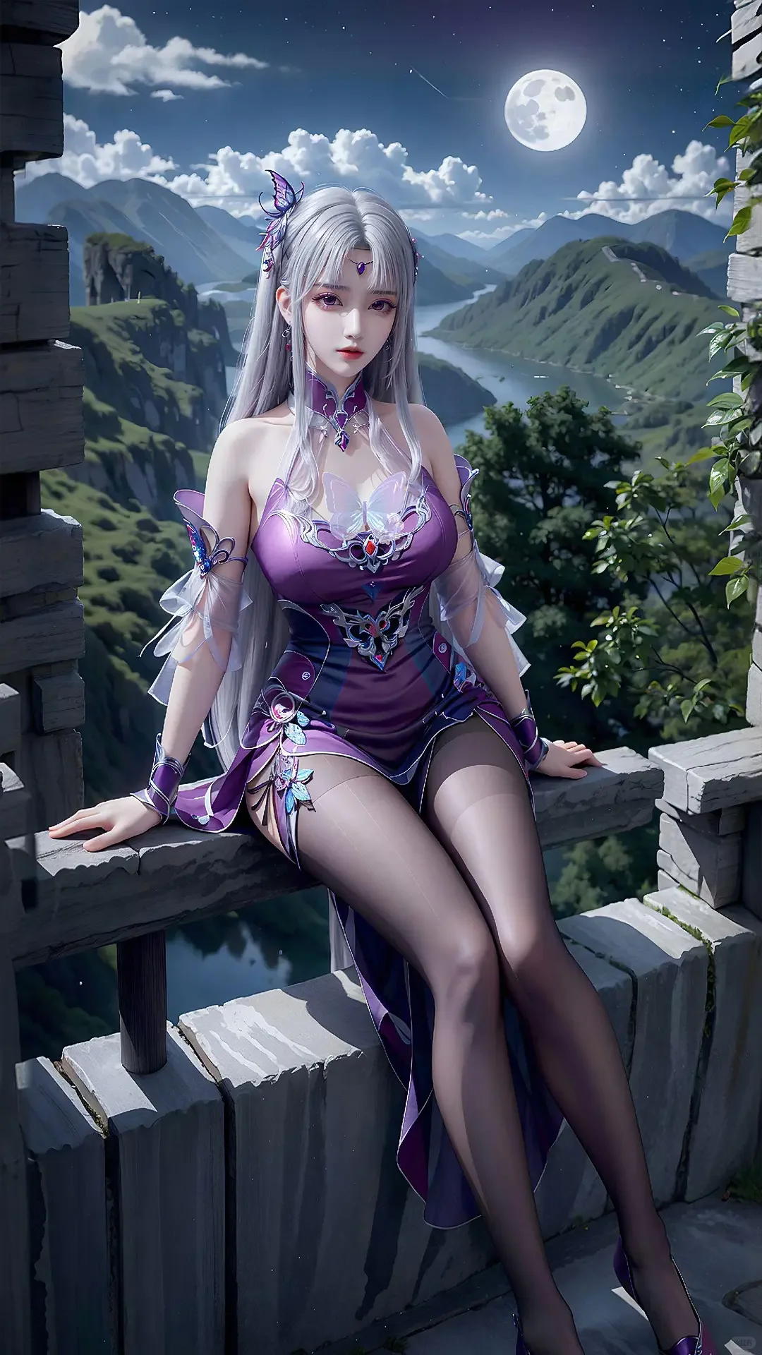 好有韵味的紫色小医仙，太美啦