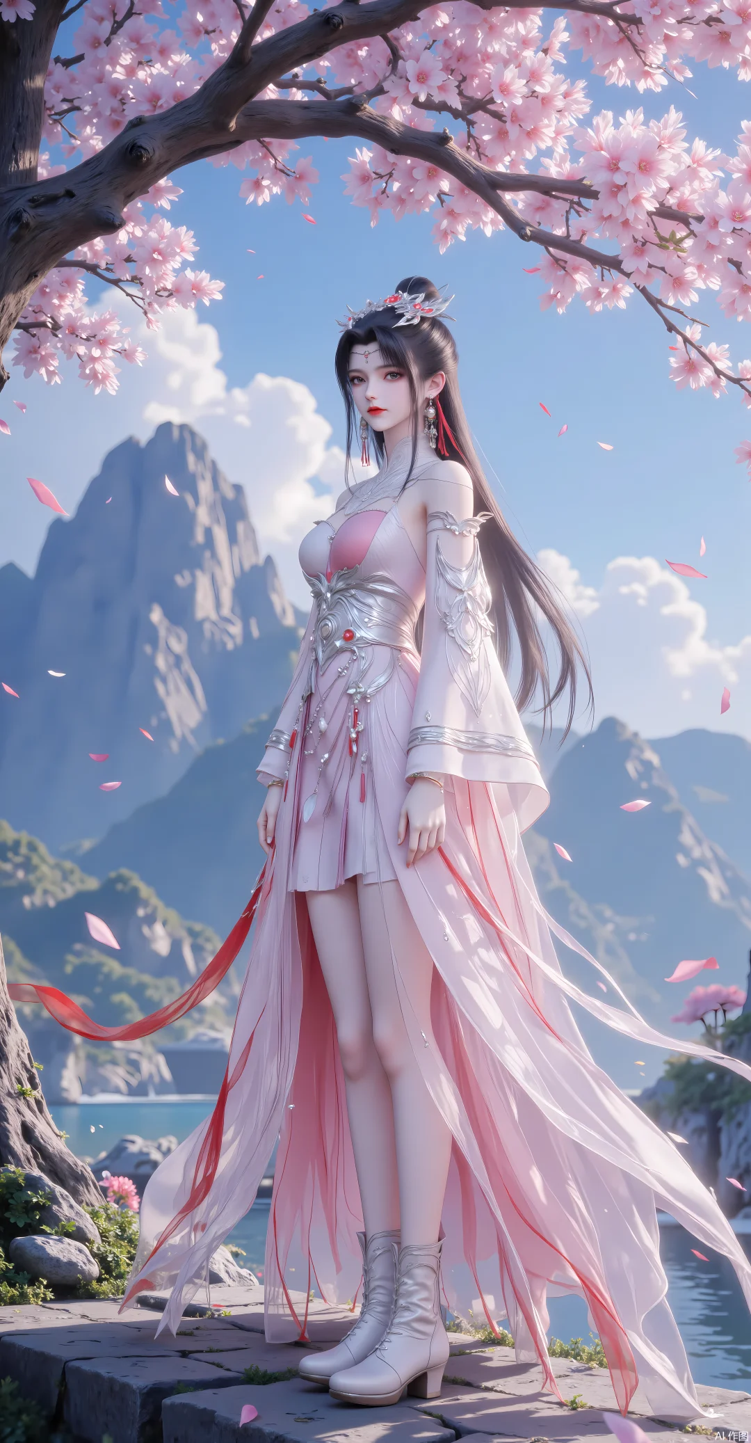 就，这个真的太美了！桃心佳人柳眉