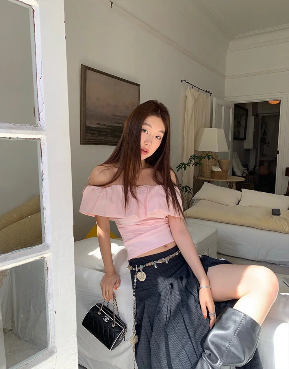 ??救命!穿上这件小衫瞬间拥有花束的恋Ai