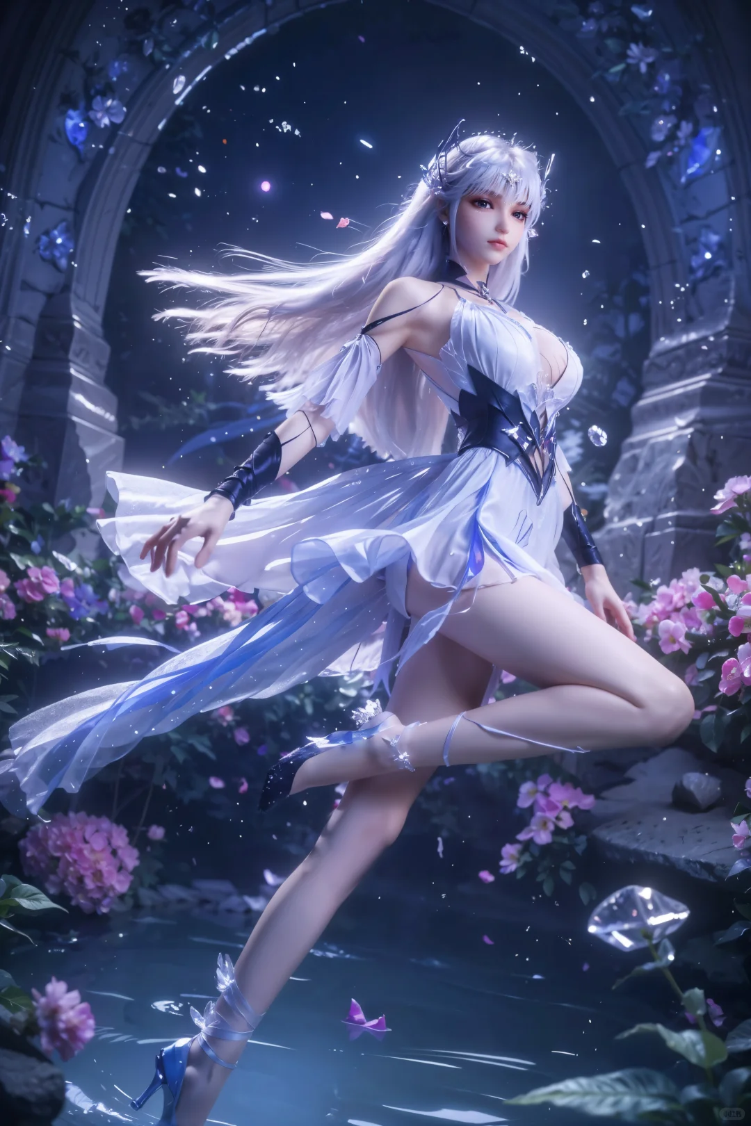 采儿怎么可以这么美~如仙女下凡