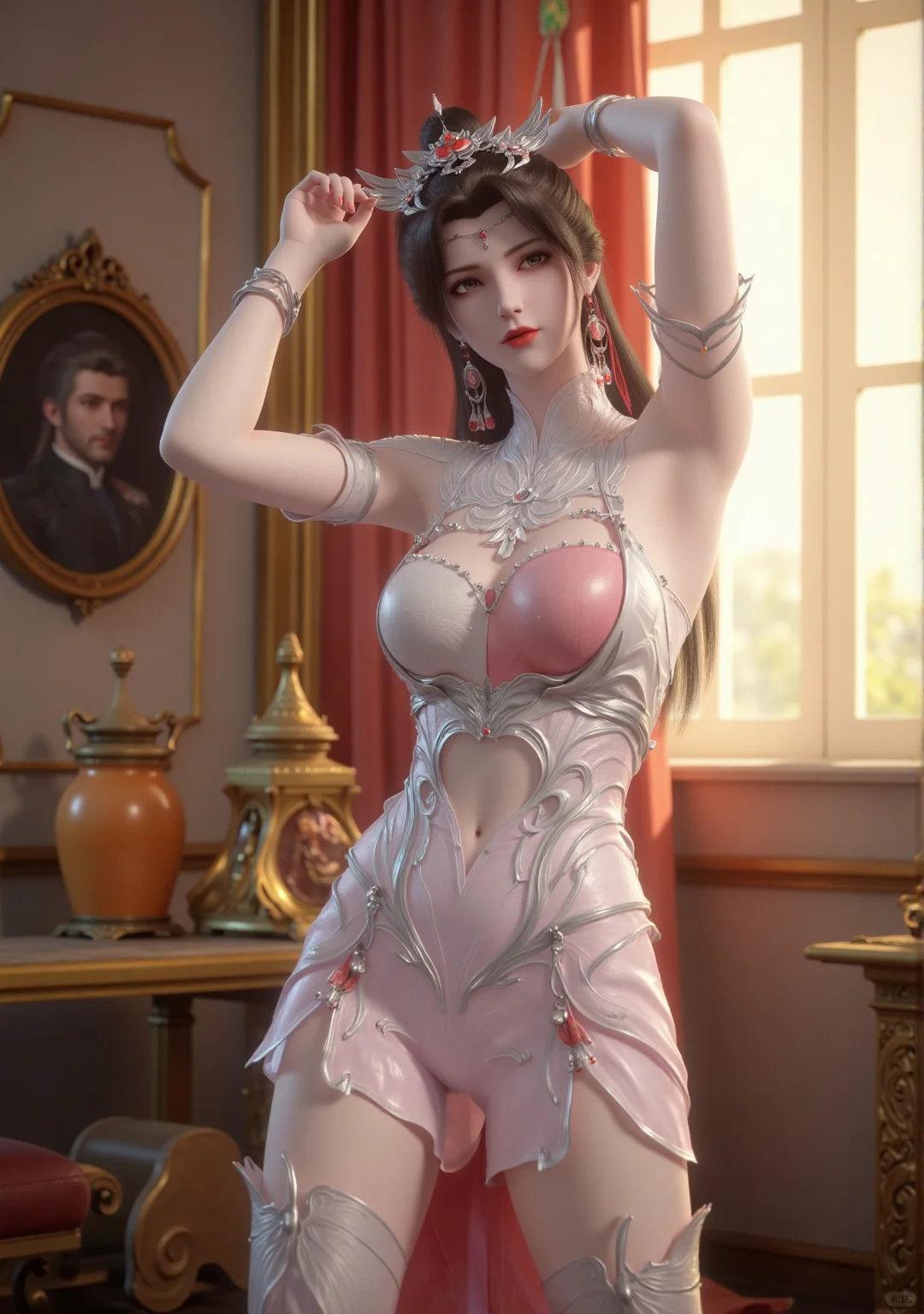 这也太美啦，好仙啊！仙女下凡啦