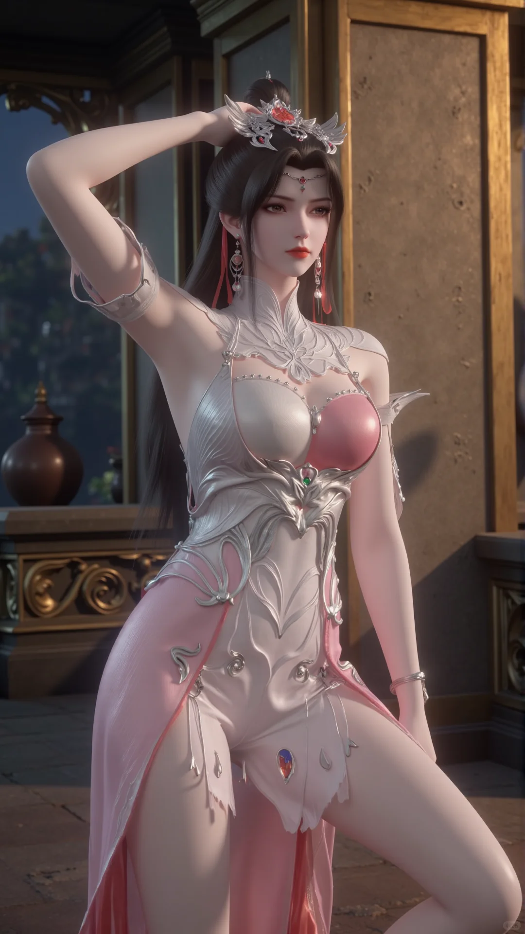 这也太美啦，好仙啊！仙女下凡啦