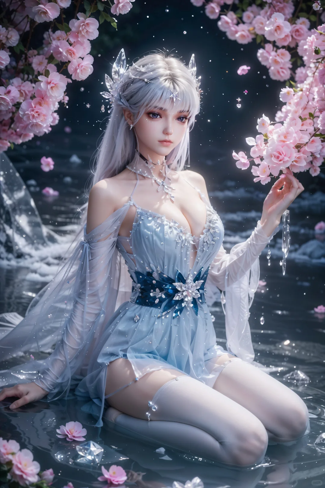 采儿怎么可以这么美~如仙女下凡